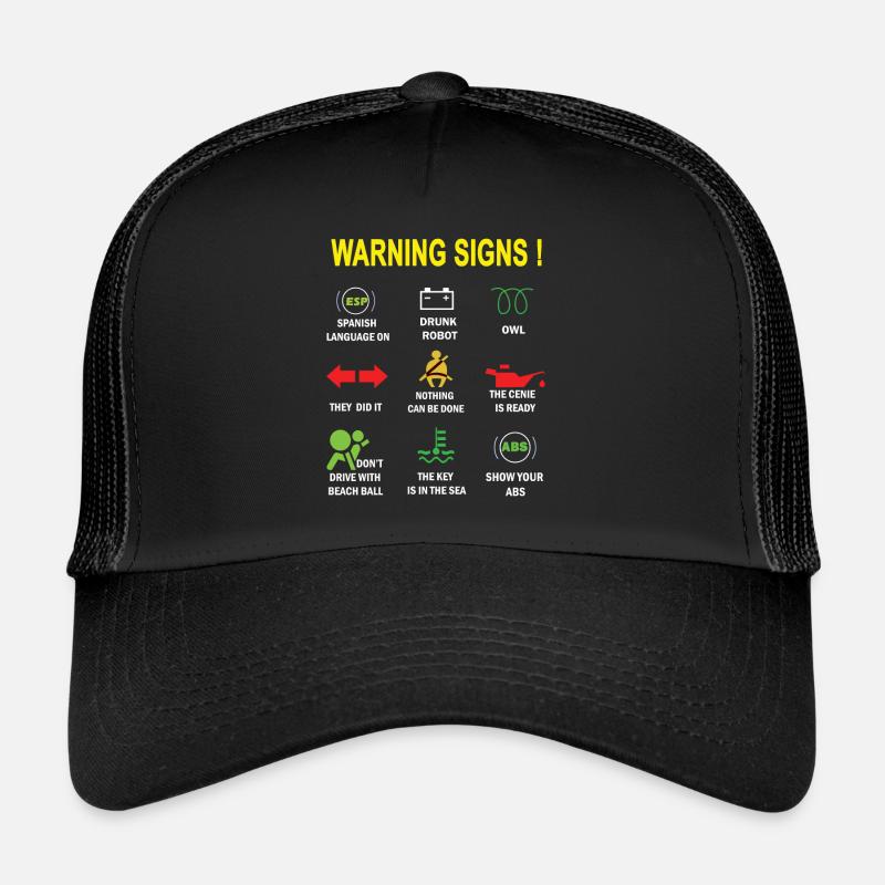 Indicator lights car Trucker Cap