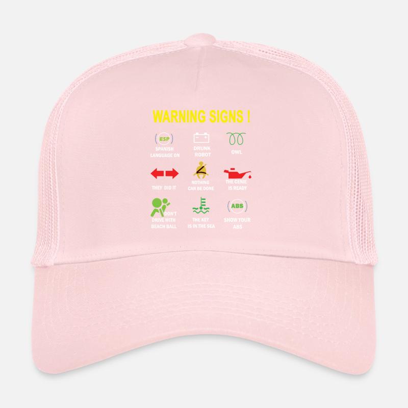 Kontrollleuchten Auto Trucker Cap