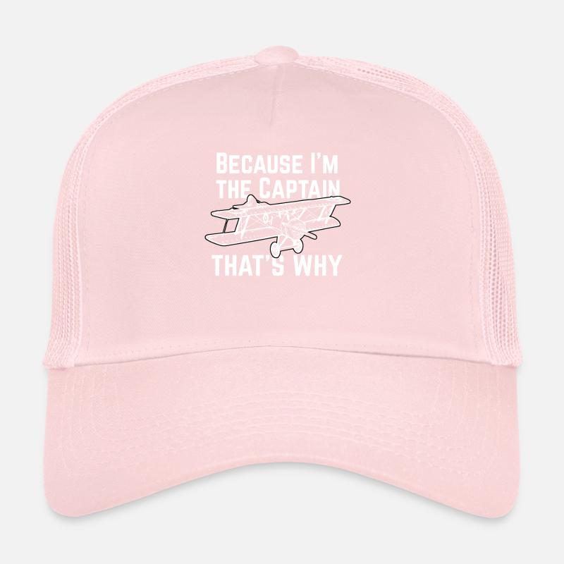 Pilot plane gift Trucker Cap