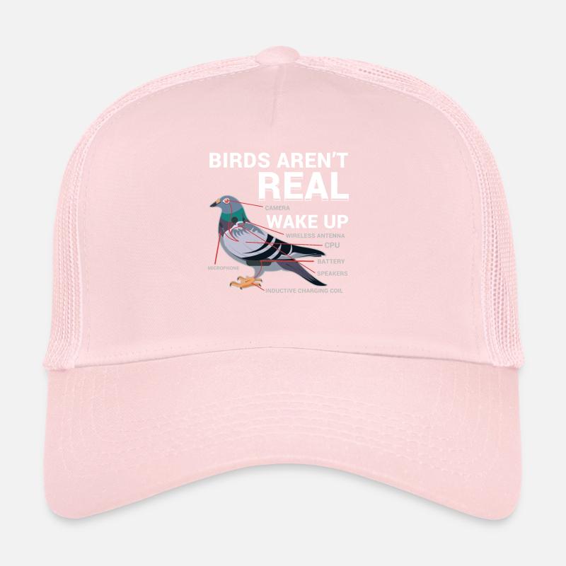 Pigeons De Conspiration Drôle Casquette trucker 