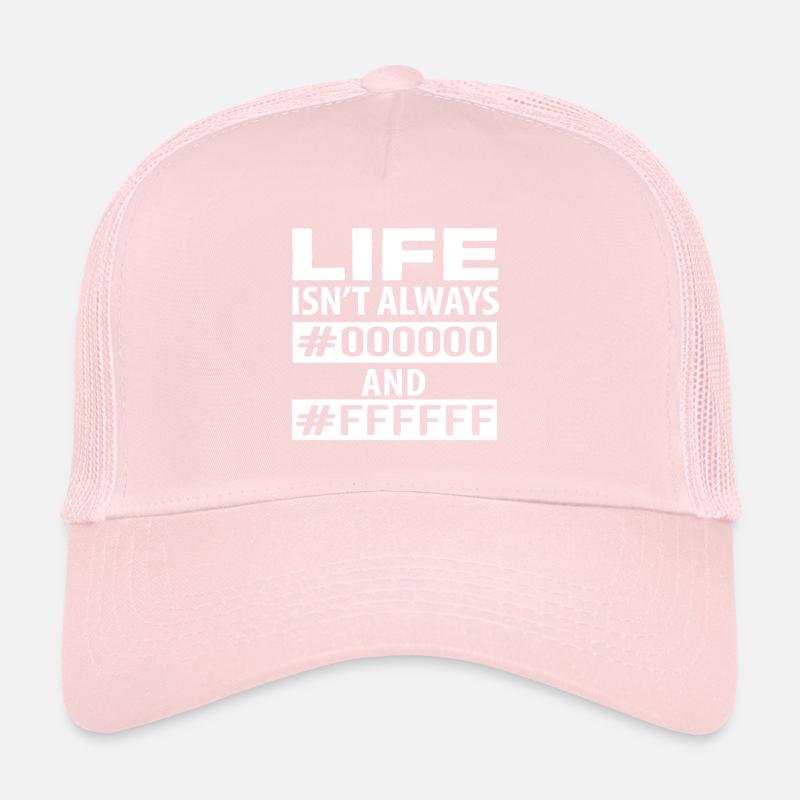 Code couleur du programmeur drôle Casquette trucker 