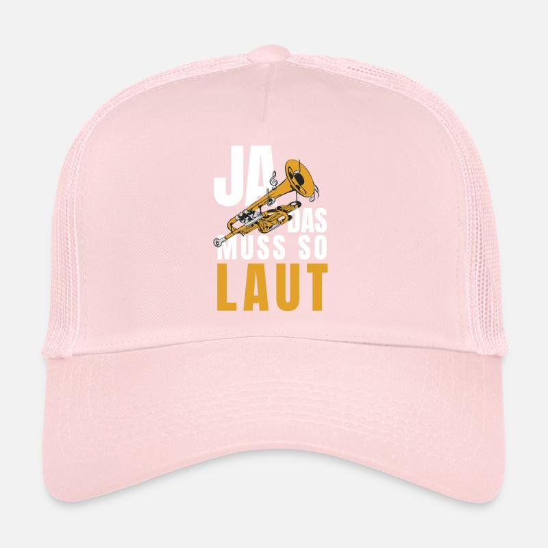 trumpet Trucker Cap