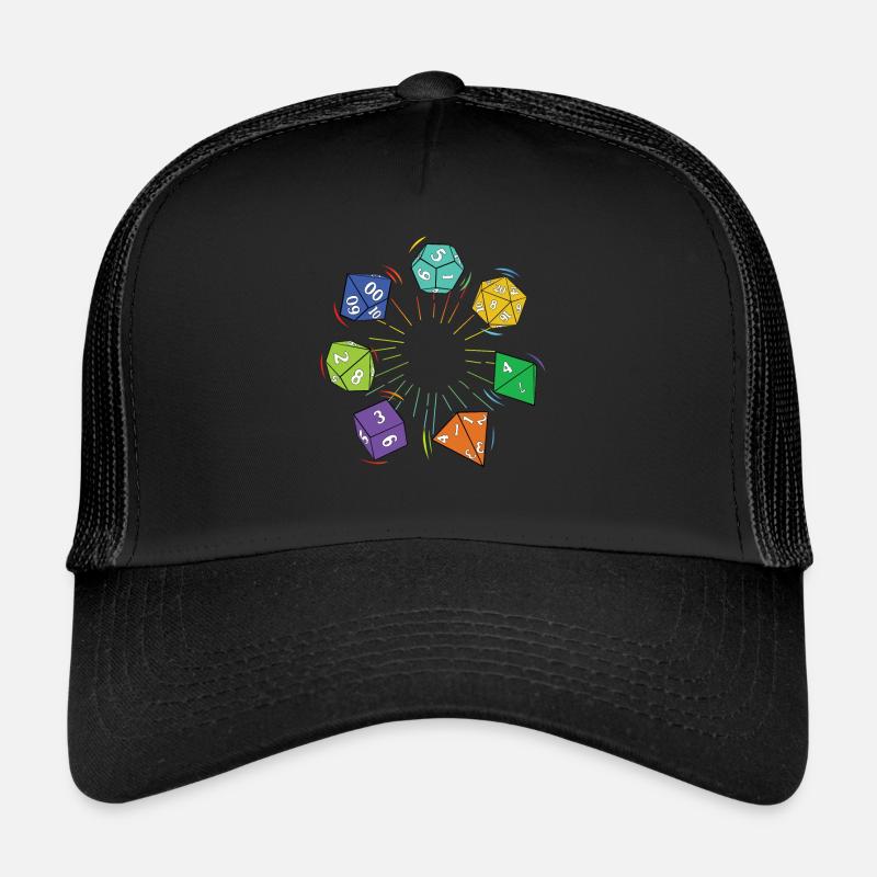 Pen & Paper Spiel - Trucker Cap - Schwarz/Schwarz