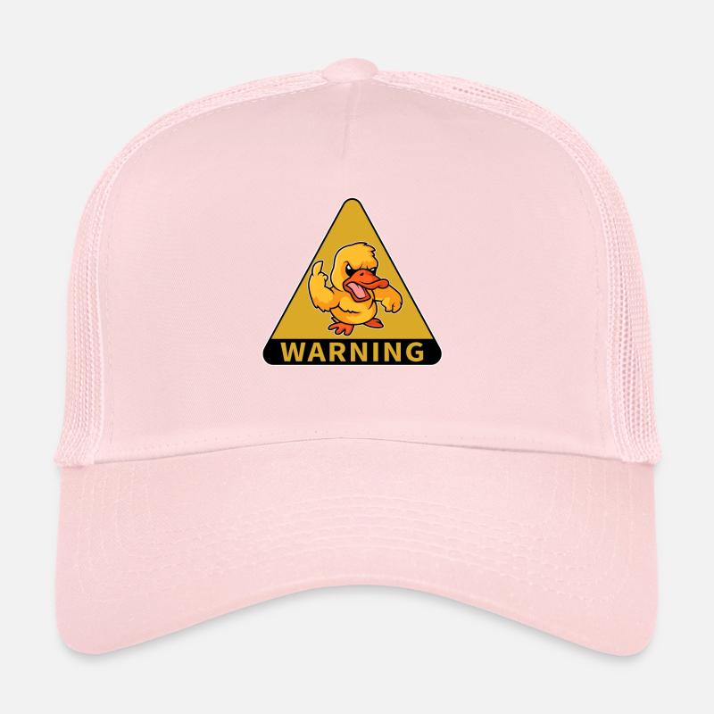 Warning about duck Trucker Cap