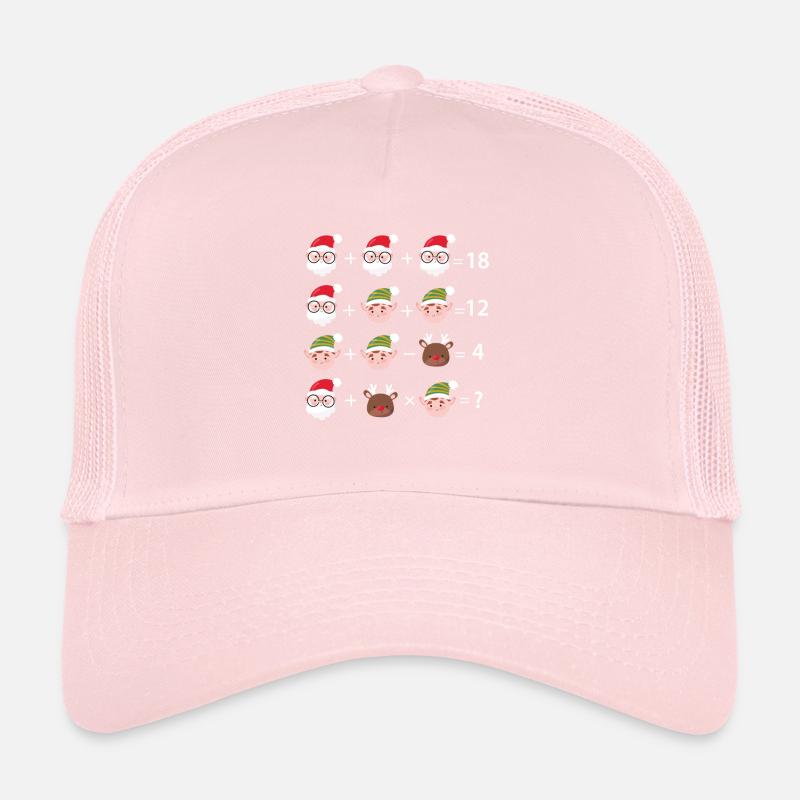 Noël Mathe Mathe Quiz Casquette trucker 