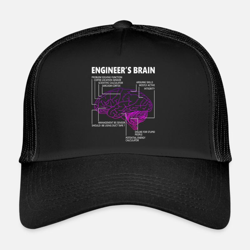 Cerveau d'ingénieur Casquette trucker 