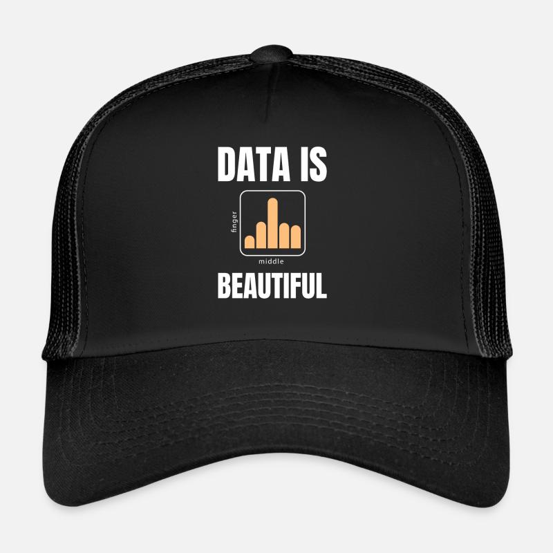 L'apprentissage en profondeur des données, le big data de l'IA nerd, c'est beau Casquette trucker 