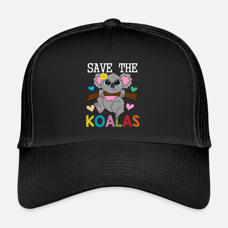 Sauvez les ours du koala Casquette trucker 