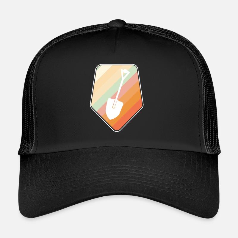 pelle Casquette trucker 