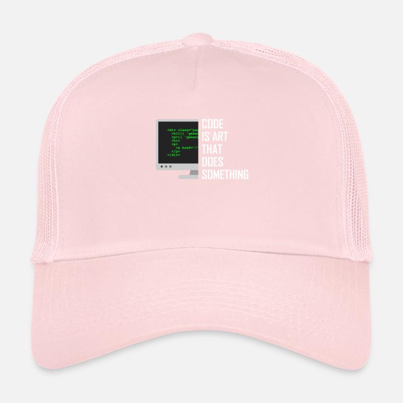 Cadeau de programmeur informatique Casquette trucker 