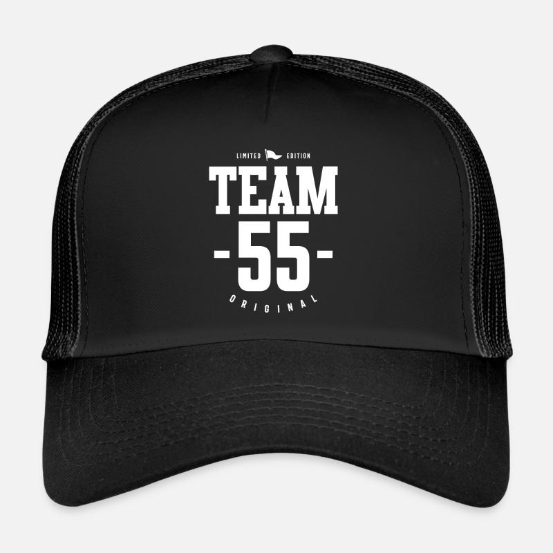 55 ans - cadeau drôle 55e anniversaire Casquette trucker 