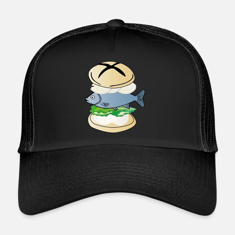 Collecte de cadeaux de North Fish Bun Casquette trucker 