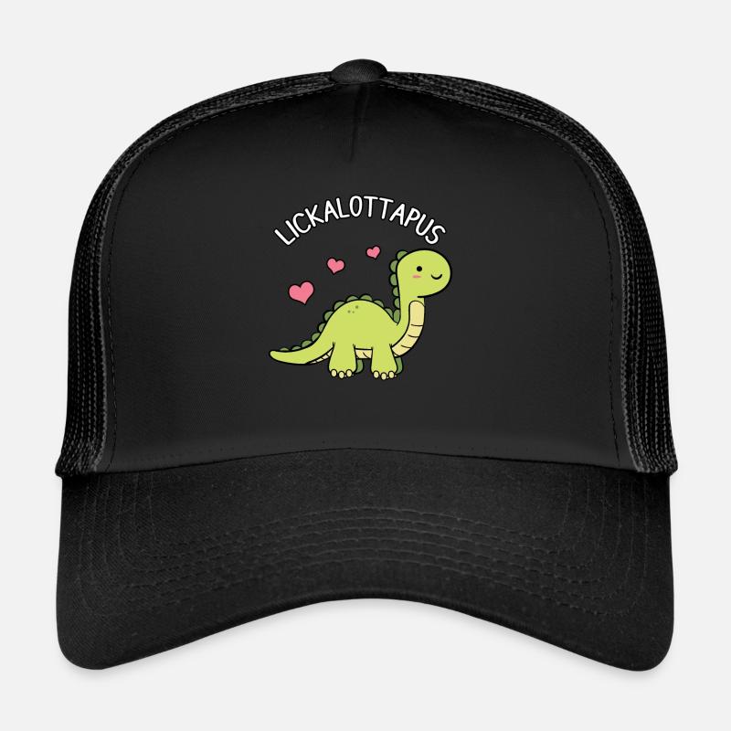 Lickalottapus - Trucker Cap - black/black