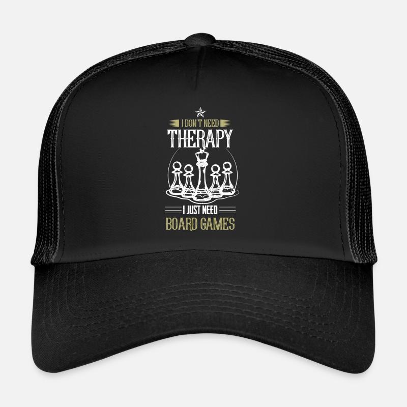 Jeux de société jeux d'échecs Casquette trucker 