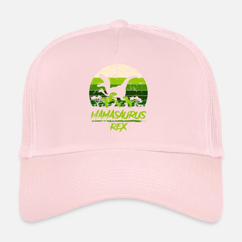 Mamasaurus Dinosaurier 3 Kinder Retro Vintage Geschenk Trucker Cap