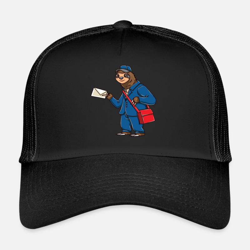 Faultier Briefträger Postbote Sloth Trucker Cap