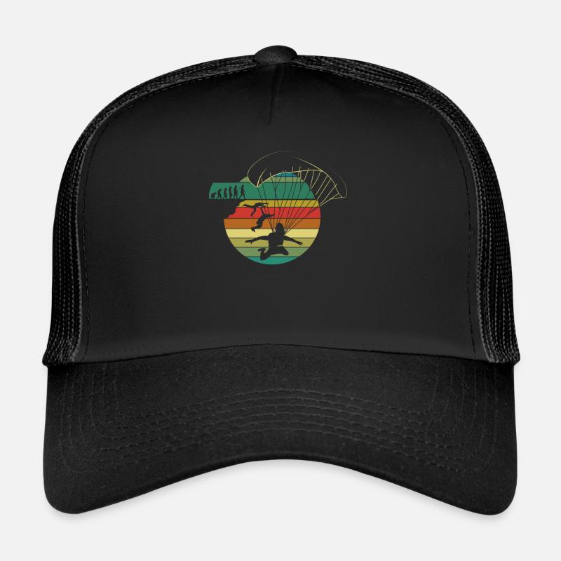 Parachute jumping skydiving Trucker Cap