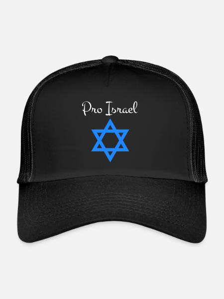 Israel - Trucker Cap - black/black - Front