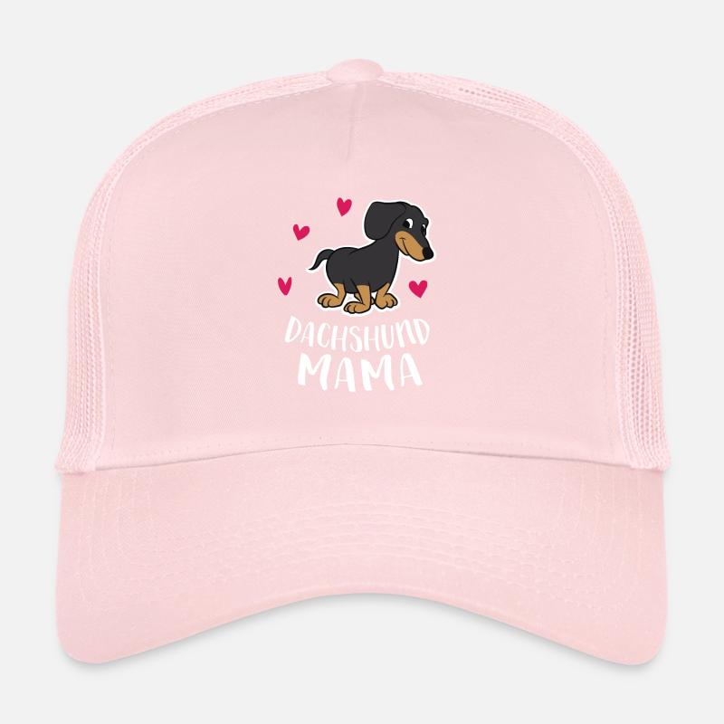 Cute Dachshund Mom Gift For Dachshund Mama Trucker Cap