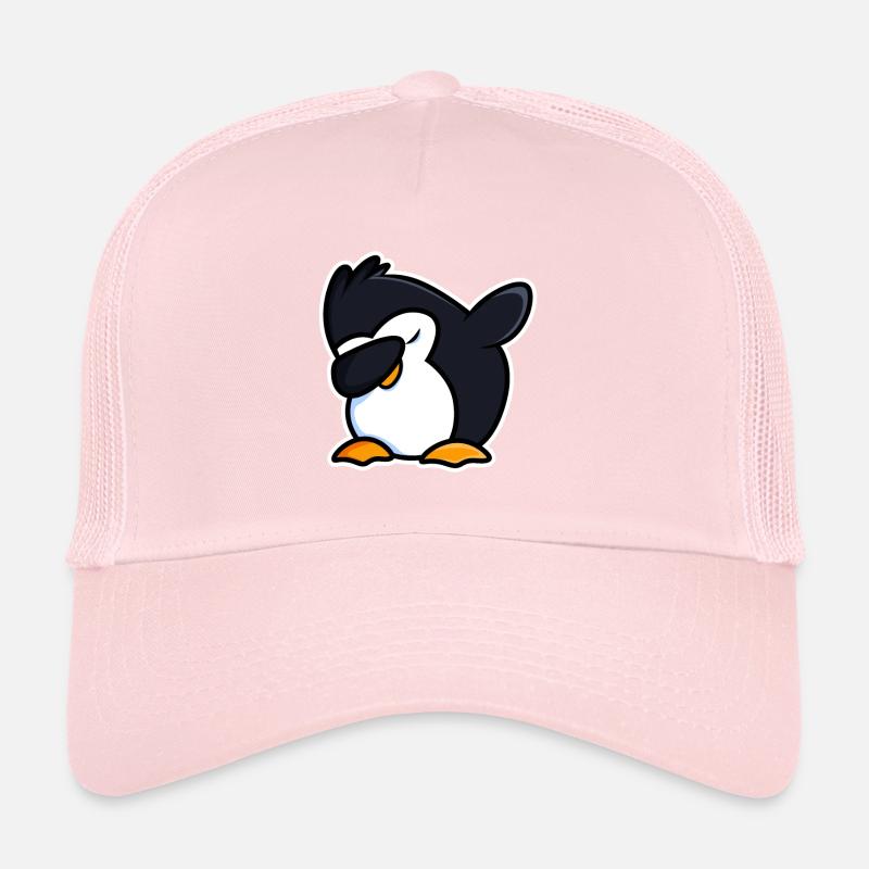 Dab Dabbing Cooler Pinguin Trucker Cap