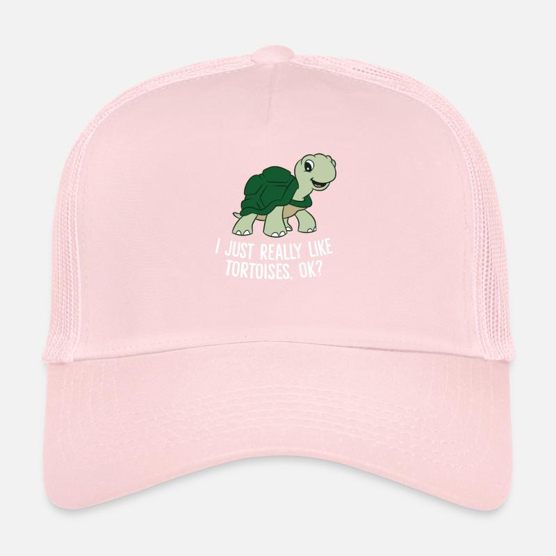 J’aime les tortues Tout simplement Ok Casquette trucker 