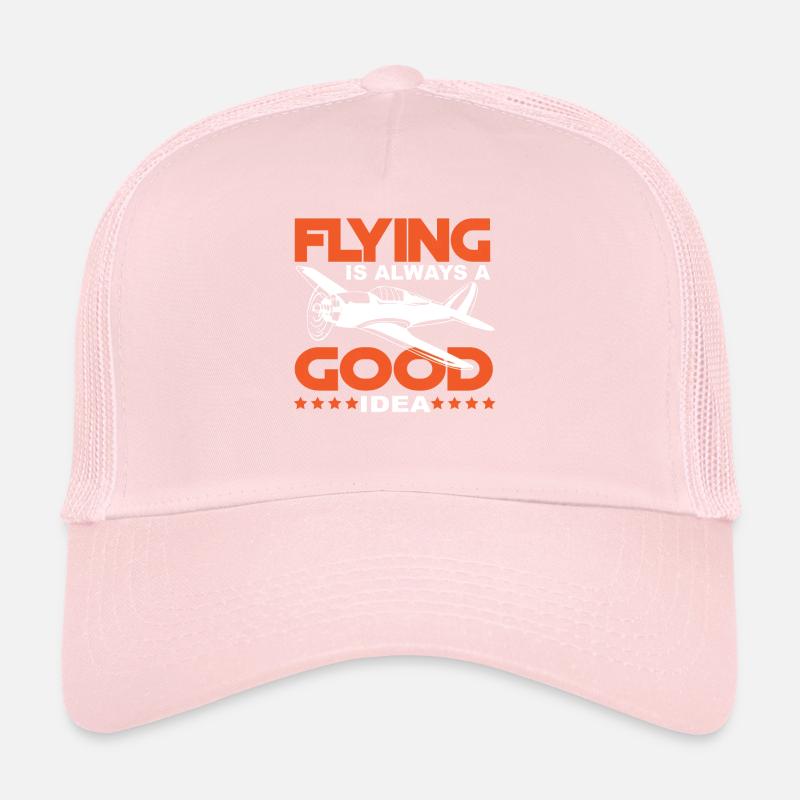 Pilote avion proverbe Casquette trucker 