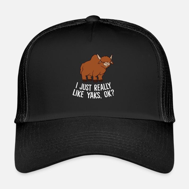 Ich mag Grunzochsen einfach wirklich ok? Yak Trucker Cap
