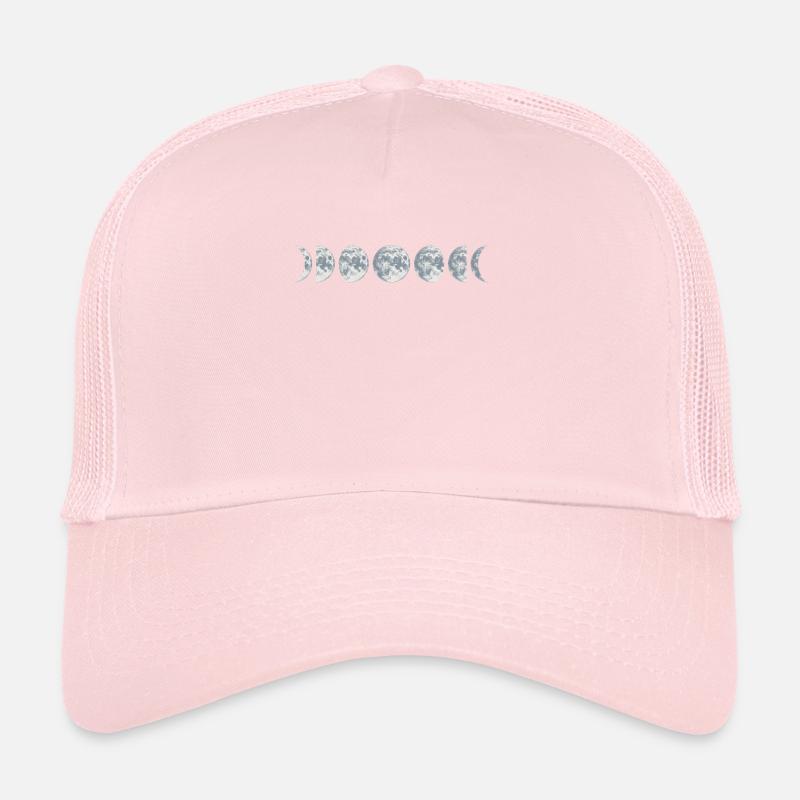 Mondphasen / Weltraumgeschenk / Mondphasen Tees / Phasen Trucker Cap