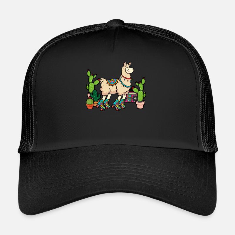 Lama Disco Roller Cactus Casquette trucker 