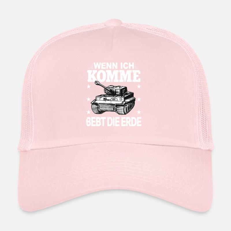 Panzer Sprüche Panzerfahrer Rüstung Kampfpanzer Trucker Cap