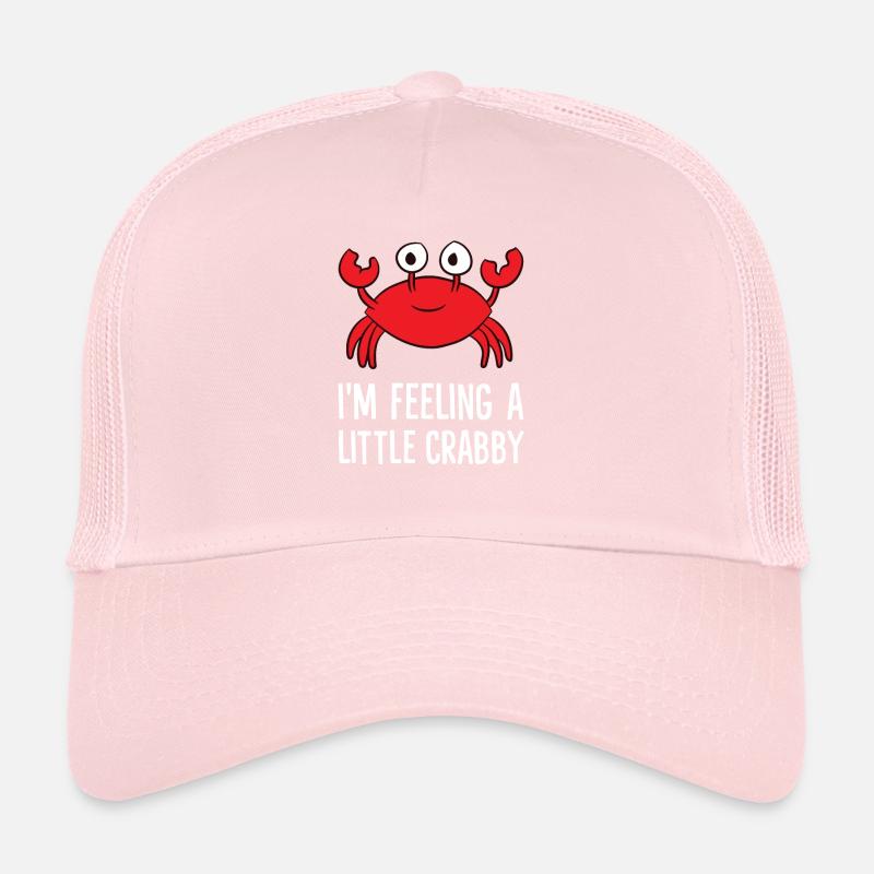 Crabe I’m Feeling A lite bit Crabby Drôle Casquette trucker 