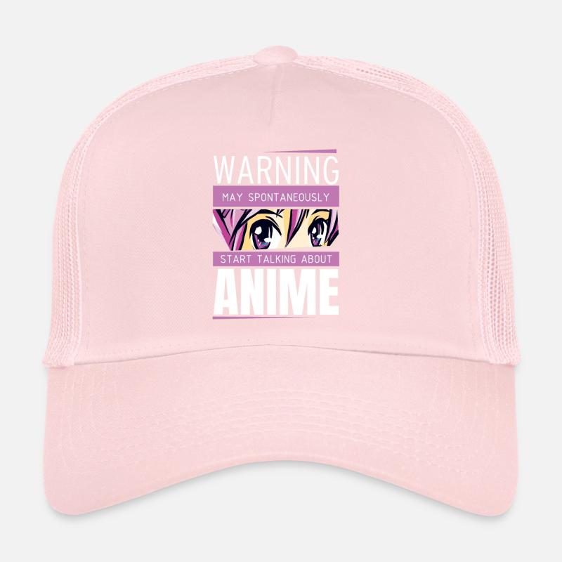 Anime Warnung Spontan Trucker Cap