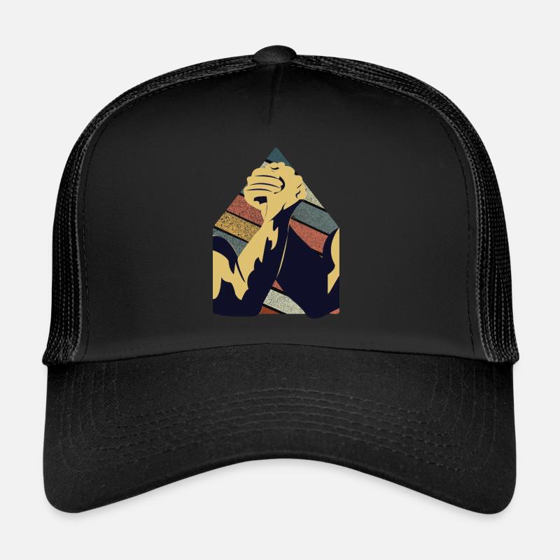 Bras de fer Casquette trucker 