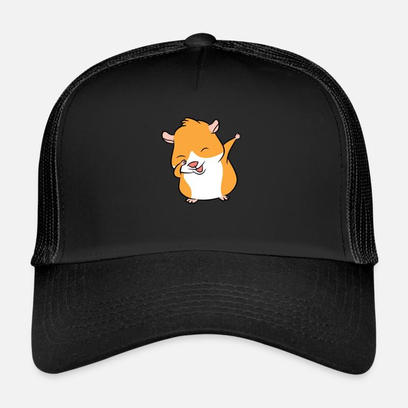Dabbing Guinea Pig Kids Guinea Pig Dab Trucker Cap