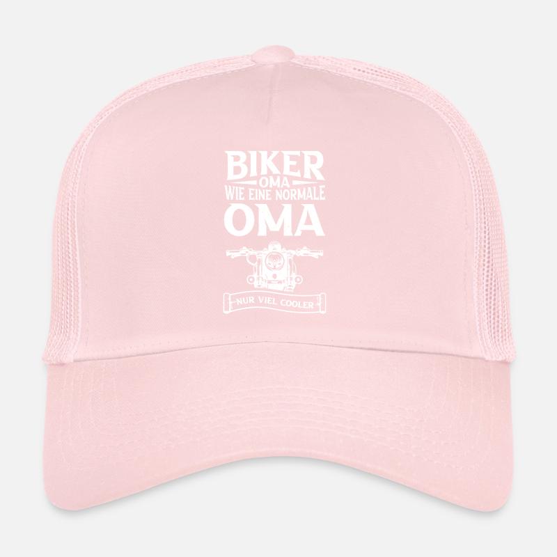 Biker Motorrad Oma Geschenk Trucker Cap