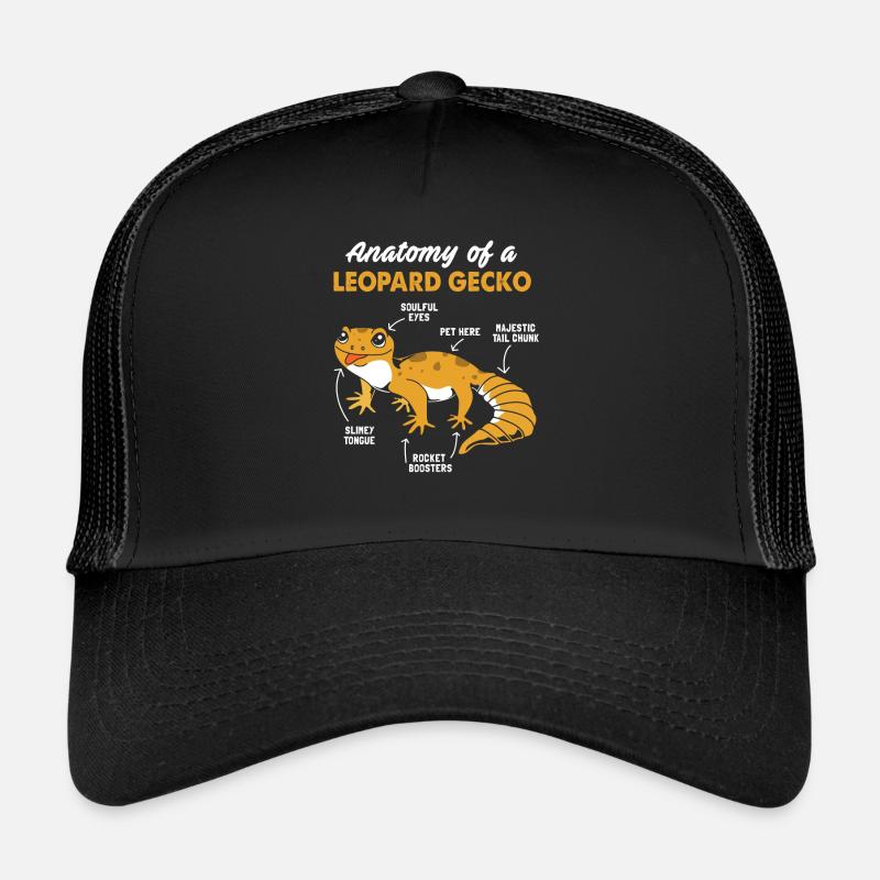 Gecko Anatomy Trucker Cap