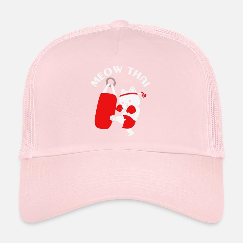 Chat de boxe thaï Casquette trucker 