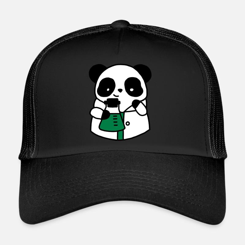 Panda chemical scientist technical biologist Trucker Cap