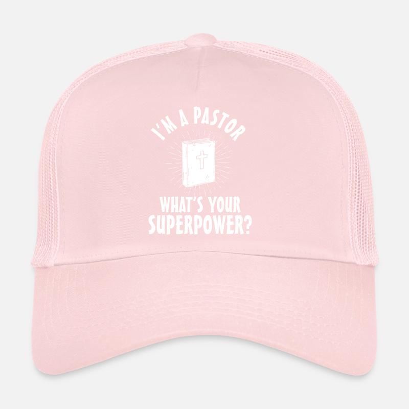 Pastor priest bible gift Trucker Cap