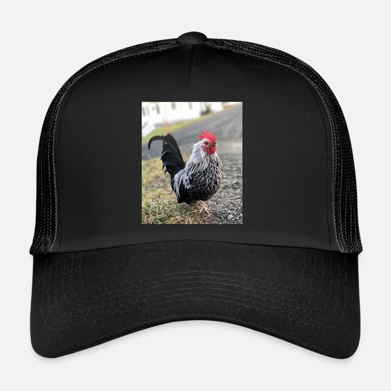 Coq - Casquette trucker - noir/noir