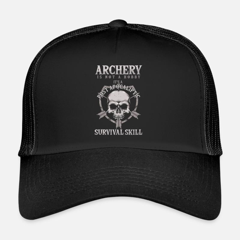 Archer tir à l’arc avec flèche et arc Casquette trucker 