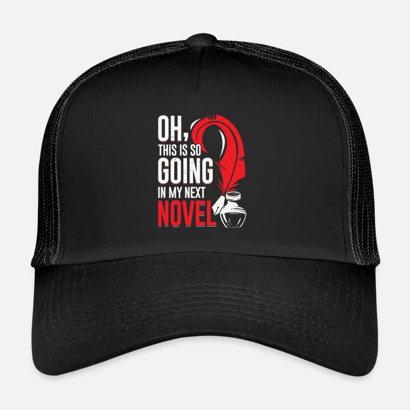 Novel Author Writer NovelIst Gift Trucker Cap