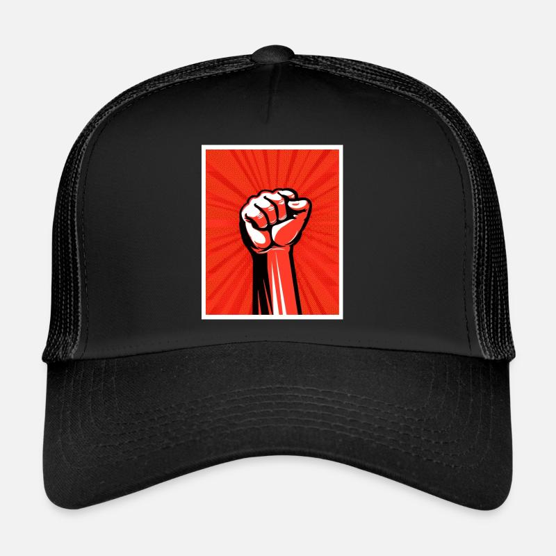 Freedom for all humanity - Trucker Cap - black/black
