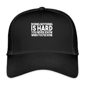 Funny Sayings Funny Sayings Gift - Trucker Cap - black/black - Front
