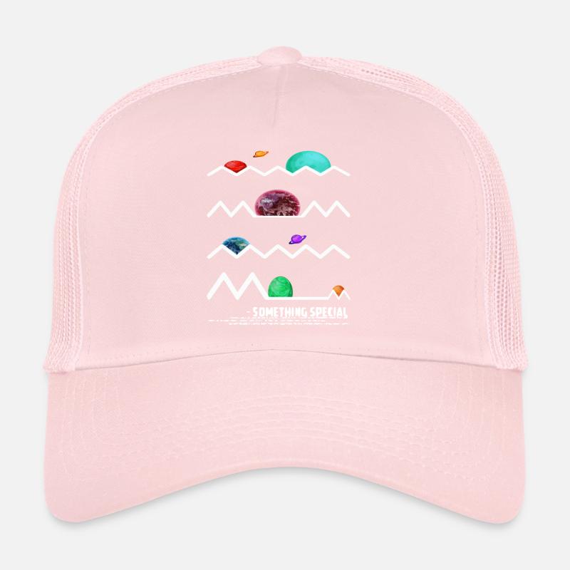 Espace avec des planètes Casquette trucker 