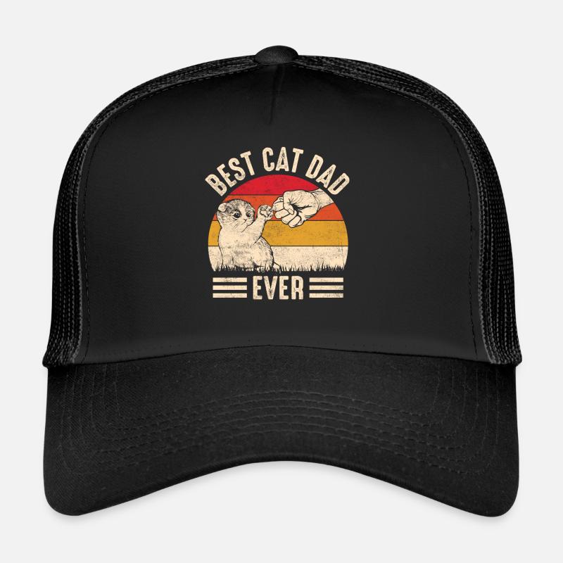 Bester Katzen Papa der Welt | Katze Papa Geschenk Trucker Cap