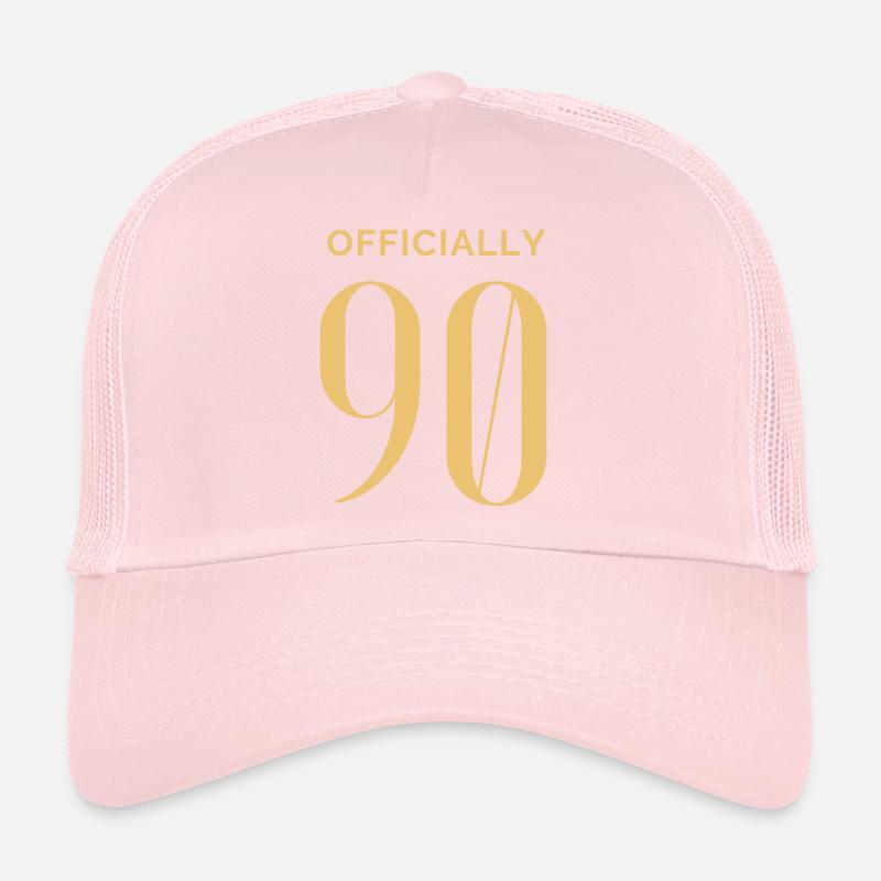 Offiziell 90 90. Geburtstag Trucker Cap