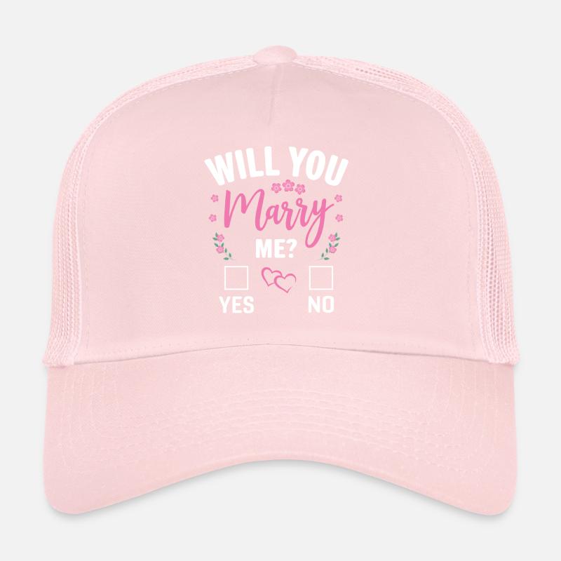 Veux-tu m’épouser ? | Demande en mariage Propose Casquette trucker 