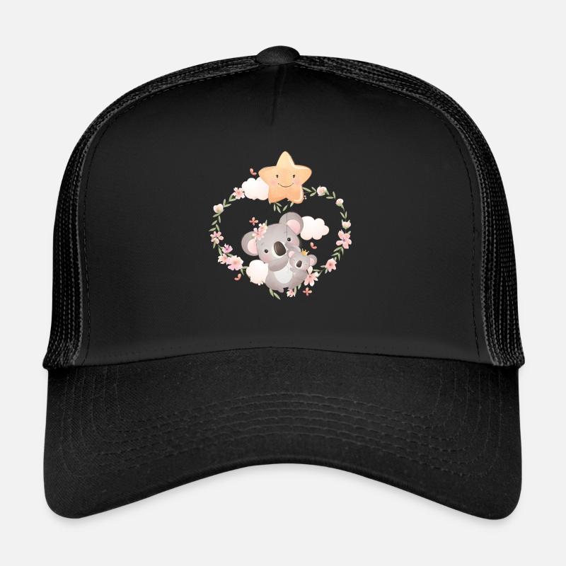 Doux koala bébé avec Koalamama Casquette trucker 