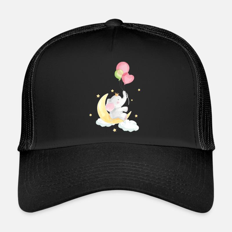 Doux éléphant bébé Casquette trucker 